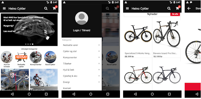 Heino Cykler går forrest med ny App CyclingWorld.dk