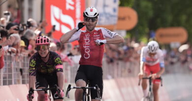 Resultater fra 5. etape af Giro d’Italia 2024. Dansk andenplads