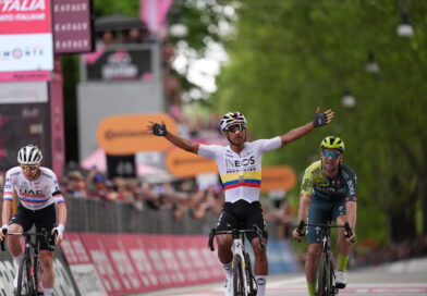 Resultater fra 1. etape af Giro d’Italia 2024. Colombiansk førertrøje